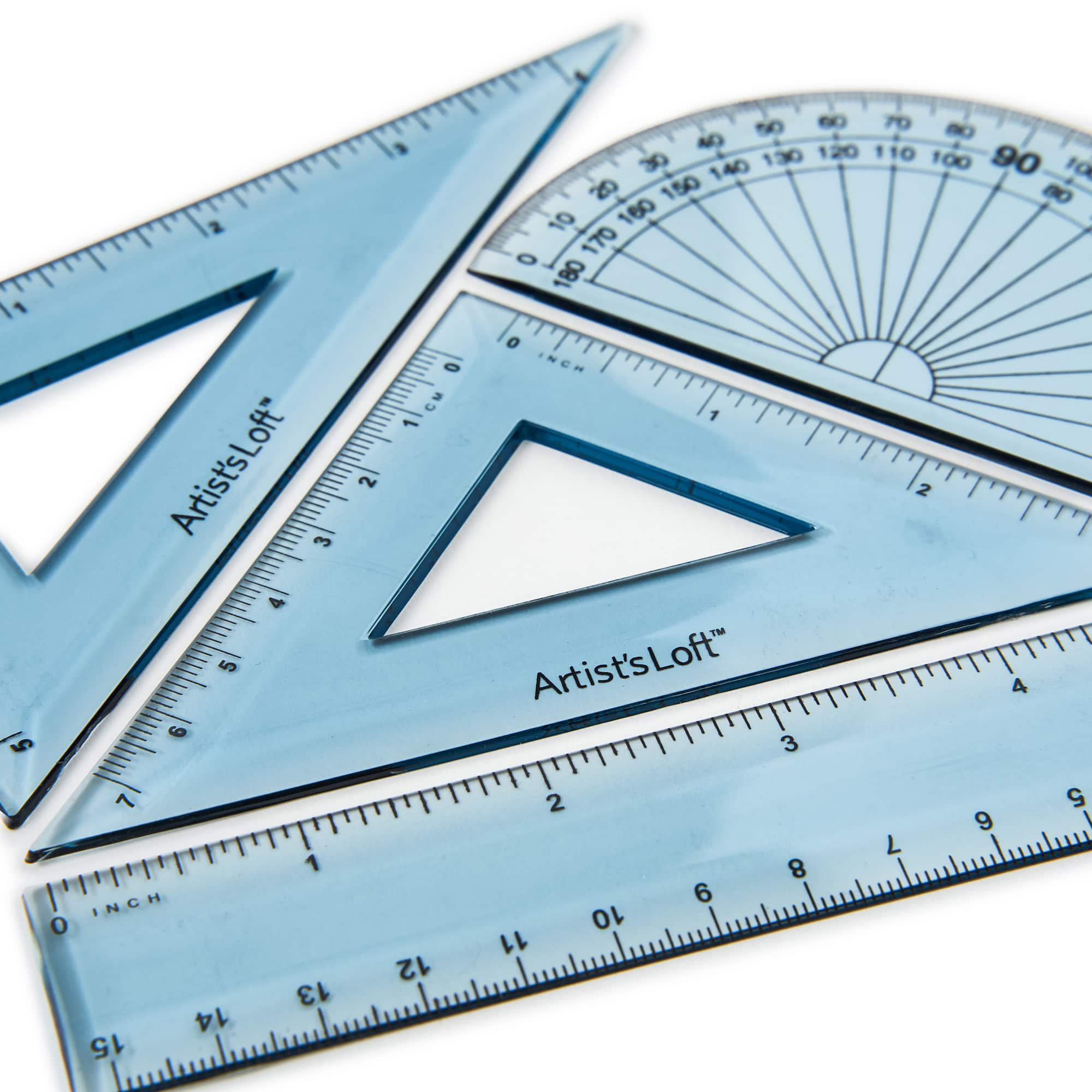 12 Pack: 6" Ruler Combo Set by Artist's Loft™
